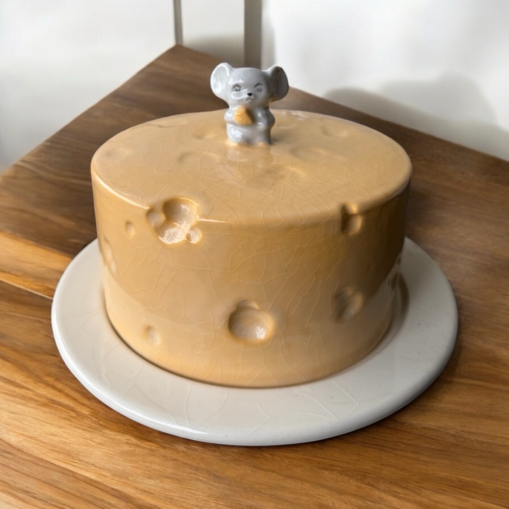 Mischievous Mouse Cheese Dish